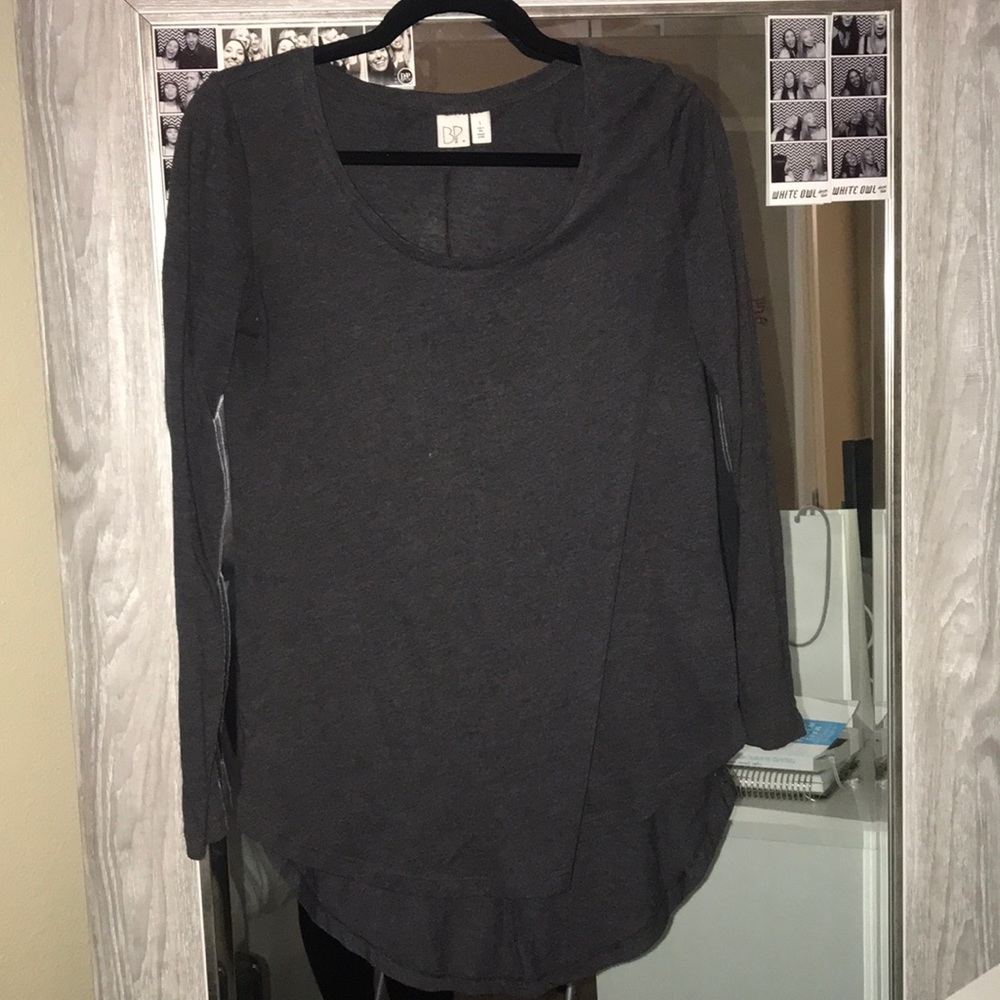 Grey basic long sleeve